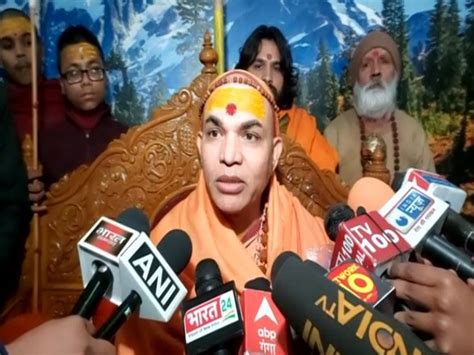 Uttarakhand's Joshimath land subsidence: Jyotish Peeth Shankaracharya ...