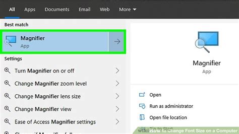 Computer Font Size 的图像结果