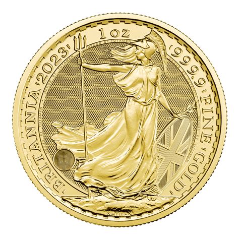 Britannia 2023 1 oz Gold Bullion Coin | The Royal Mint
