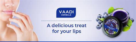 Vaadi Herbals Lip Balm, Blueberry, 10g : Amazon.in: Fashion