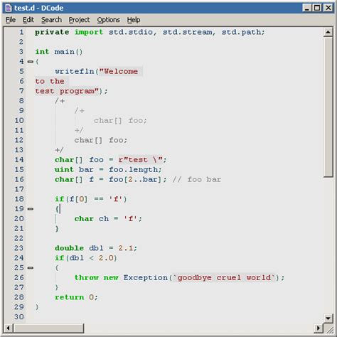 D Programming Language 的图像结果