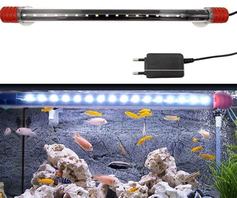 Despacito Glass Aquarium Led Light for Fish Tank, Submersible Light ...