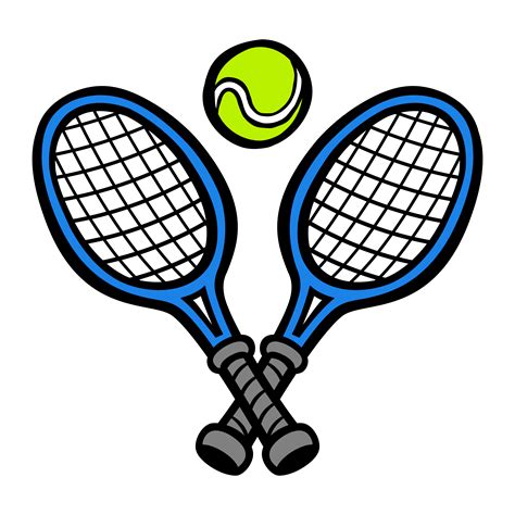 Tennis Racket Vector at Nell Kidd blog