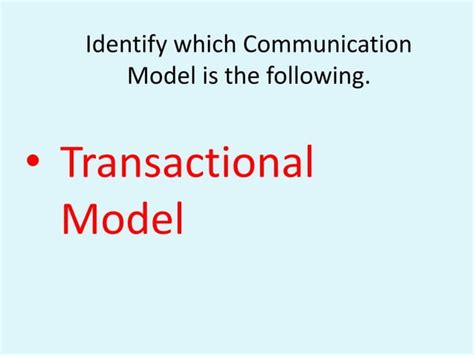 Label the Communication Model 的图像结果