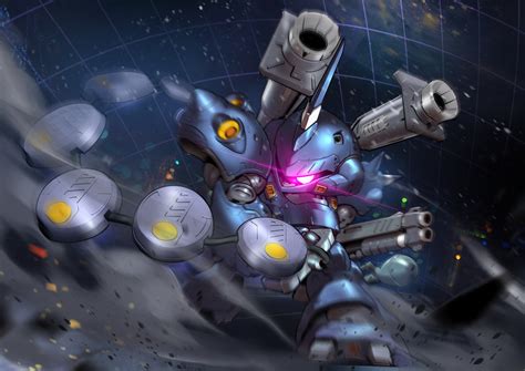 MS-18E Kampfer - Mobile Suit Gundam 0080: War In The Pocket - HD ...