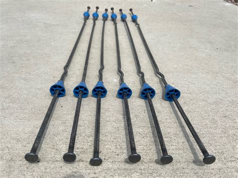 20" x 4 ¾" Short End Snap Ties For Concrete Forms - 1" Cone – Sandbaggy