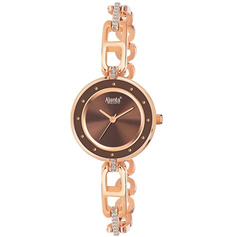 Ajanta Quartz Analog Multicolour Dial Women's Stainless Steel Watch ...