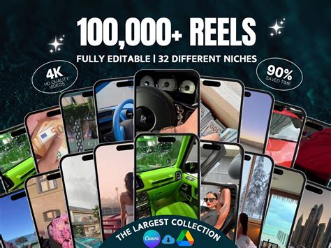 100,000+ Faceless Reels Master Library (New Release 2025) | PLR Creative