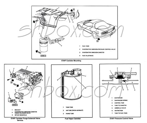 LT1 Engine Exploded View 的图像结果