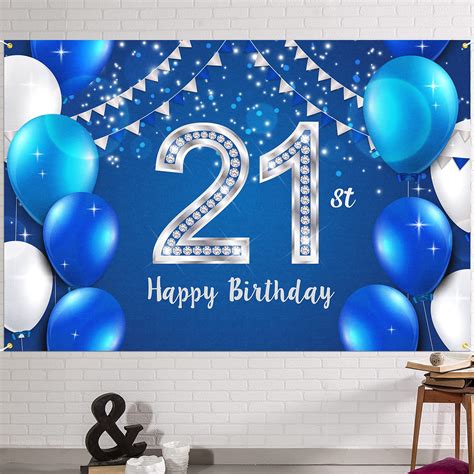 21st Birthday Banner Ideas