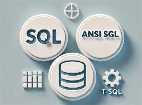 Image result for Difference Between SQL and ANSI SQL