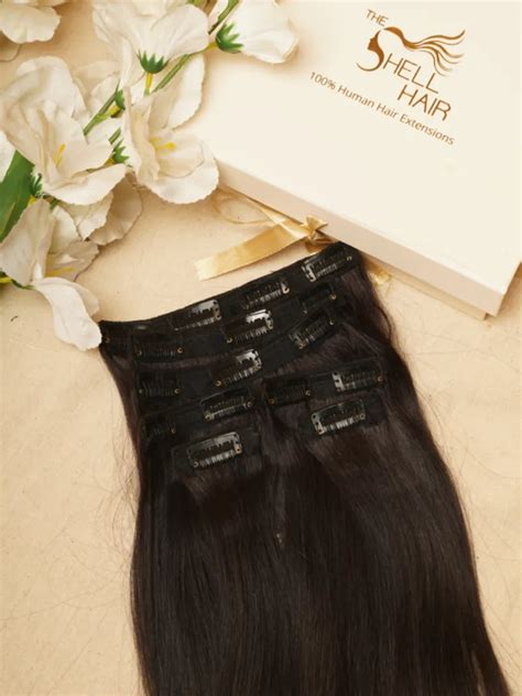 7 Set Clip In Extensions - Most Natural Human Hair Extensions