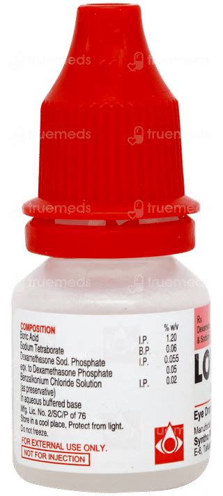 Low Dex Eyeear Drops 5 Ml - Uses, Side Effects, Dosage, Price | Truemeds