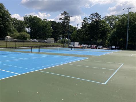 Dual lines added at public outdoor racquet sports courts, shared use ...