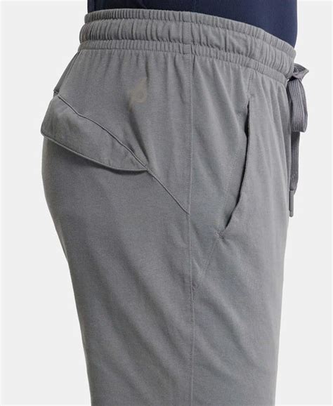 Buy Super Combed Cotton Rich Trackpant with Zipper Pockets and ...