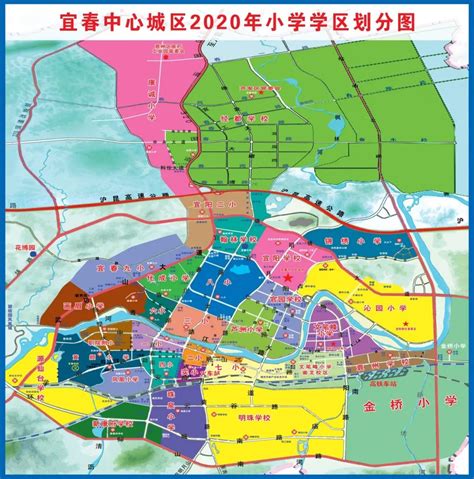 最新！宜春中心城区2021年小学学区划分情况公布（图）|小学|宜春市_新浪新闻