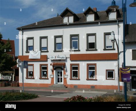 This image captures Schwetzinger Str. 11 in Hockenheim, Germany, on May ...