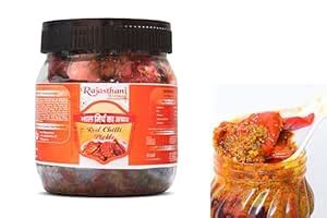 Rajasthani Swaad Lal Mirchi Ka Achaar Homemade Red Chilli Pickle | Real ...