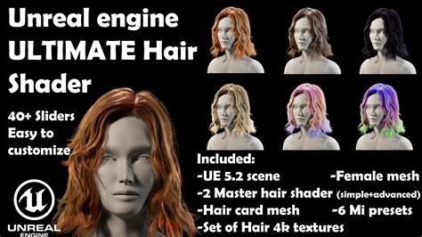 Image result for Unreal Hair Tutorial