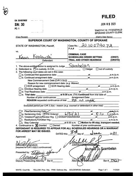 Spokane County Court Viewer