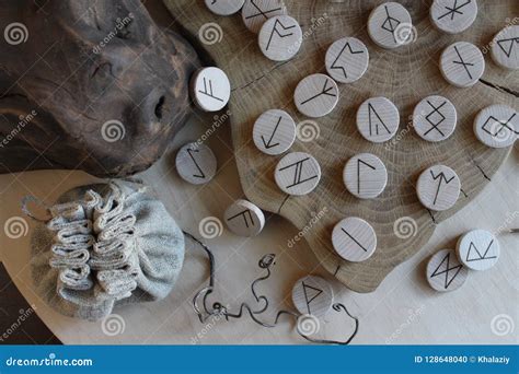 Anglo-saxon runes Futhorc stock photo. Image of rune - 128648040