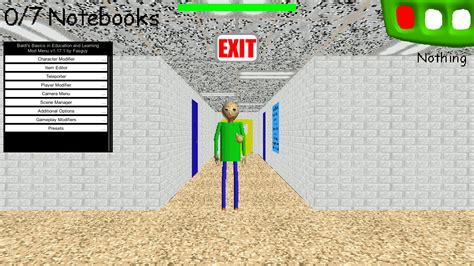 Image result for Baldi Plus Mod Menu Download