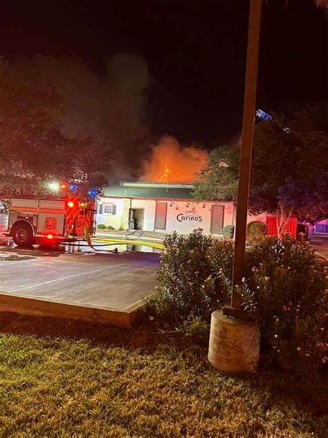 Photos: Laredo's Johnny Carino's restaurant on fire, destroyed