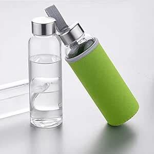 Ezra Glass Water Bottles 500 ML Bottles for Beverage and Juicer Use ...