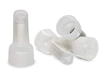 eHUB 100 Pieces CE2 ( AWG: 16 -14 ) RO Plastic Wire Caps Closed End ...