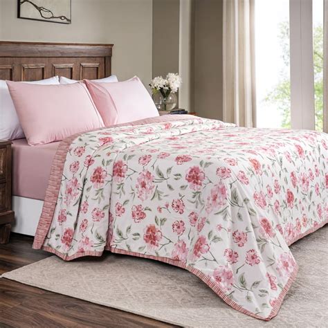 Buy MASPAR Sensory Bloom Cotton Floral Print Double Dohar from Maspar ...