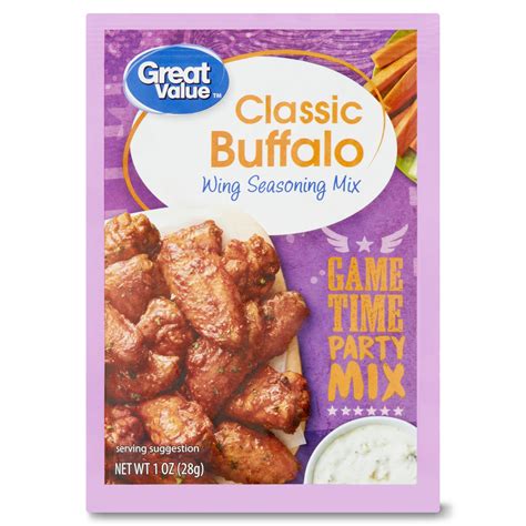 Great Value Classic Buffalo Wing Seasoning Mix | Fig App