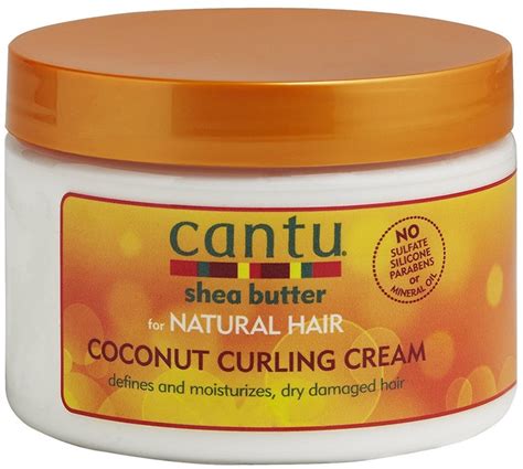 Cantu Shea Butter Coconut Curling Cream for Natural Hair, 12 oz ...