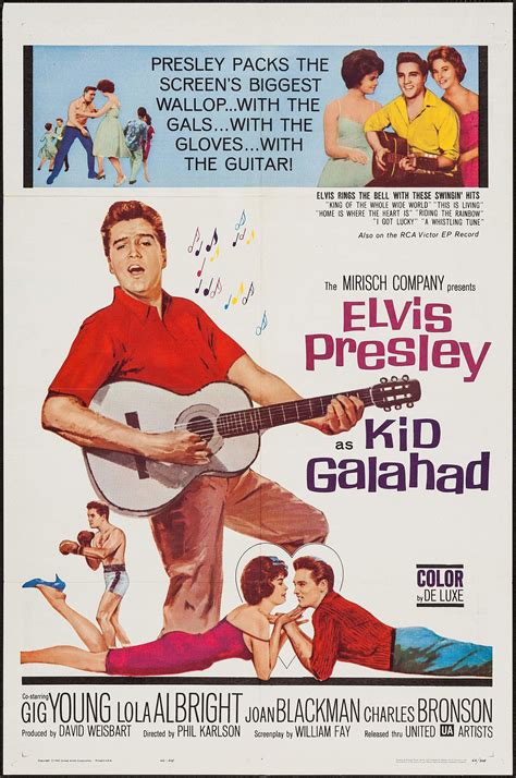 Kid Galahad (United Artists, 1962). One Sheet (27" X 41"). | Lot #54222 ...