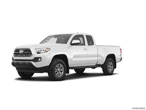 White Toyota Tacoma