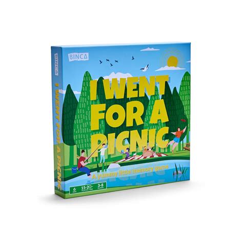 Buy Binca Board Game - I Went for a Picnic, Fun Memory Game for Kids ...