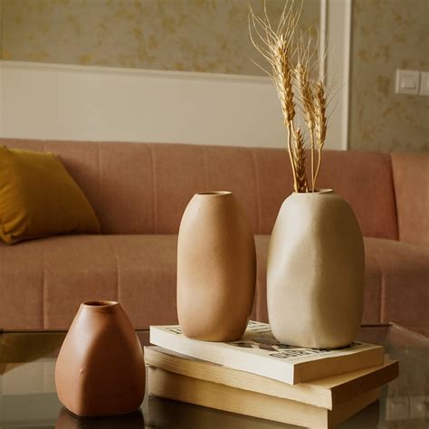 The Introverts Vases (Set Of Three) – Orange Skies