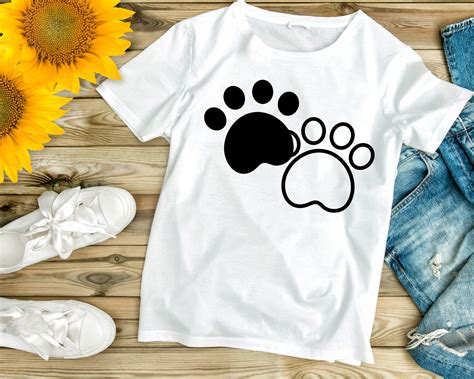Paw Print Svg Paw Prints Svg Pet Memorial Svg Paw Print - Etsy