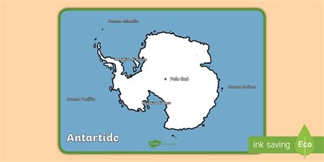 I continenti del mondo Antartide Poster (teacher made)