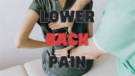 Low Back Pain Treatment Low Back Pain Treatment In Milton