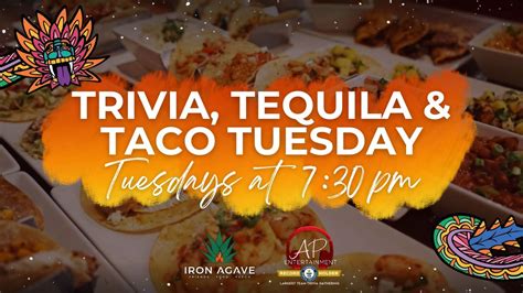 Trivia, Tequila & Taco Tuesday w/ AP Entertainment!, 60 Court Street ...