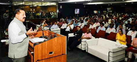 Union Minister Dr Jitendra Singh says, India has developed the world's ...