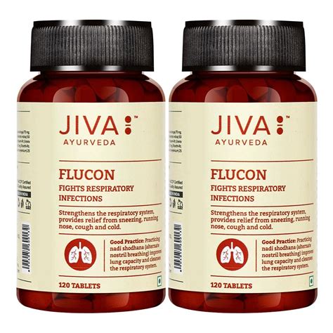 Buy Jiva Flucon Tablets 500mg 240 Tablet | for Strengthens Respiratory ...