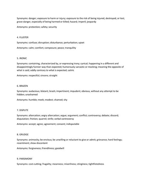 Gre Word List 3500 | PDF