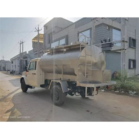 Horizontal Milk Storage Tank HMST Dehradun - Rohit Dairy Machinery