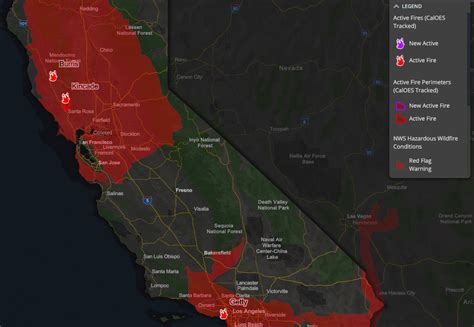 Image result for Cal Fire Map Live