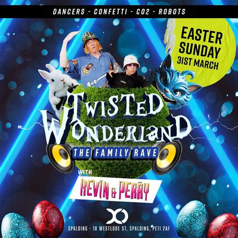 Twisted Wonderland Family Rave, Xo Nightclub Spalding, 31 March 2024 ...