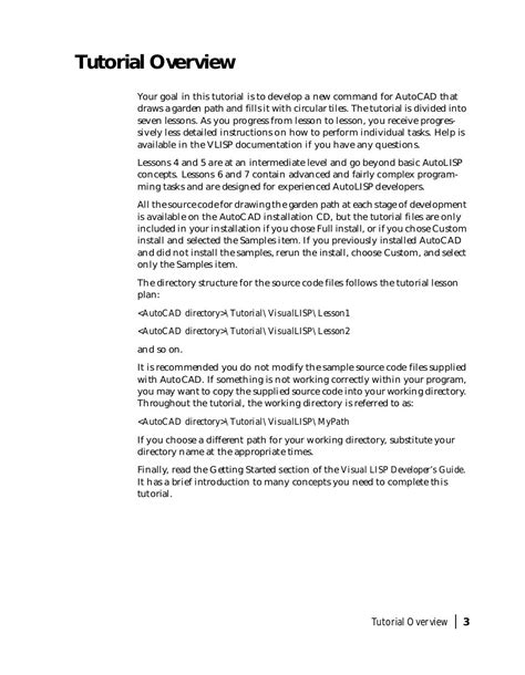 Image result for AutoCAD Lisp Programming Tutorial PDF