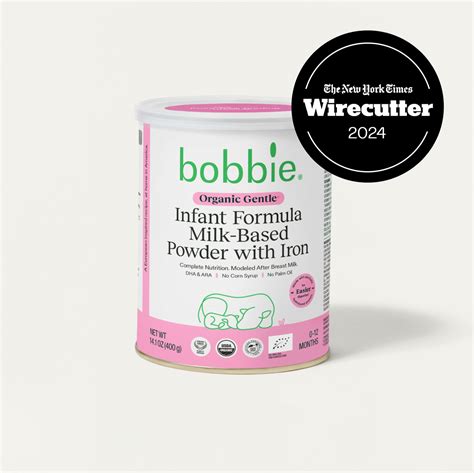 Bobbie Organic Gentle