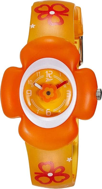 Zoop Analog Watch NSC4008PP02 with Orange Dial for Girls – Universal ...