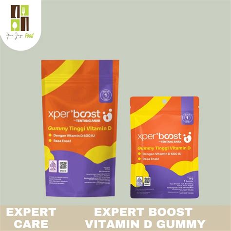 Jual Expert Boost Gummy Vitamin D 600 IU Anak Dan Dewasa / Boost ...